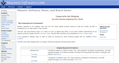 Desktop Screenshot of masonicsoftware.com